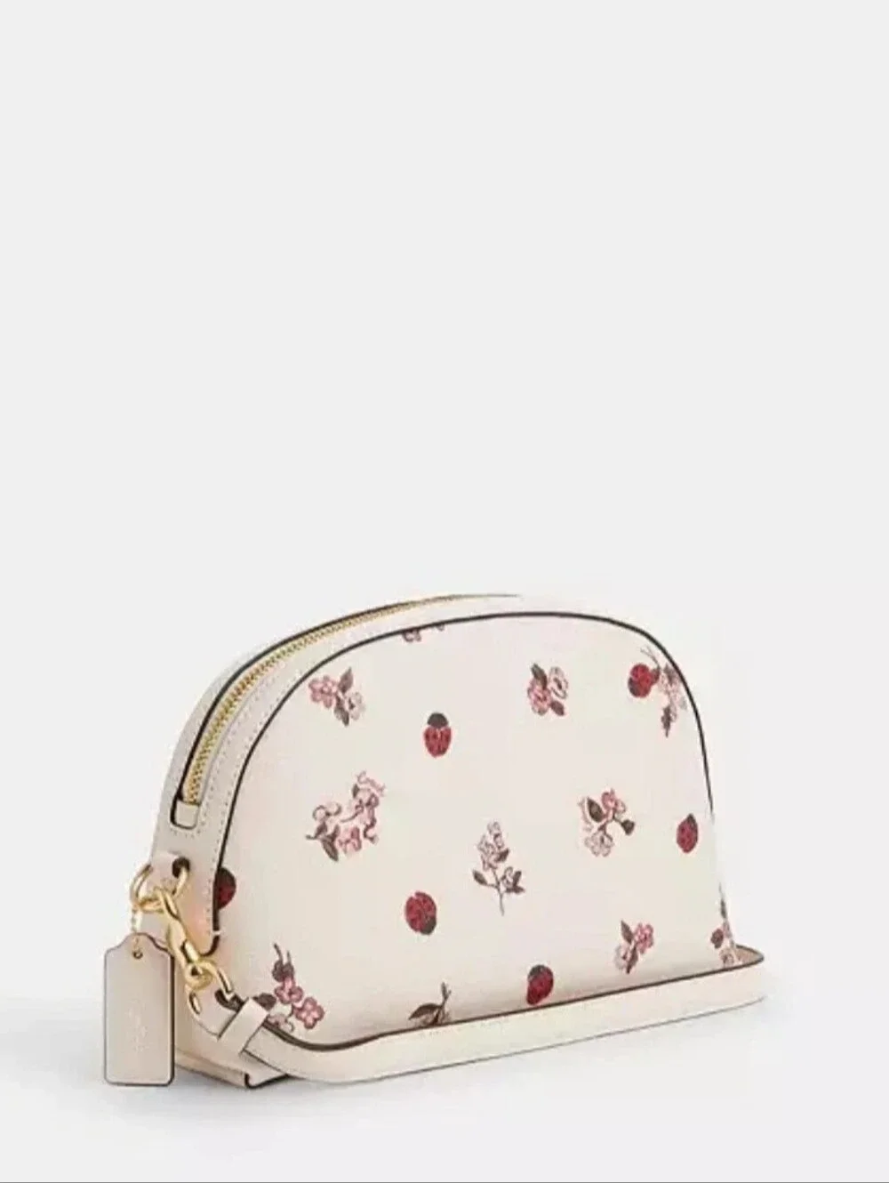 Coach Madi Crossbody With Ladybug Floral Print